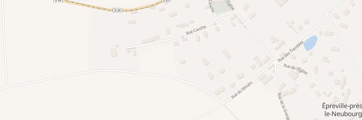 Plan du 9 Rue Cauche à Épreville-près-le-Neubourg