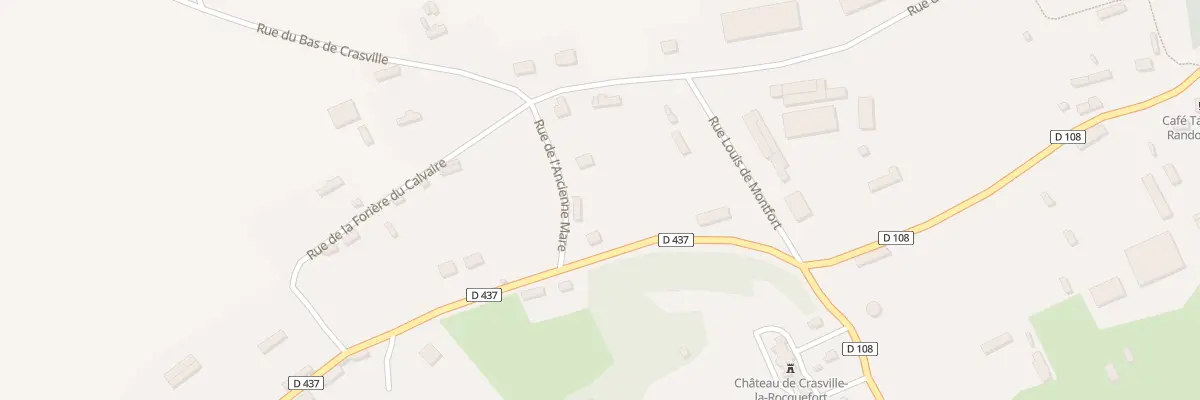 Plan du 1 Rue de l’Ancienne Mare à Crasville-la-Rocquefort