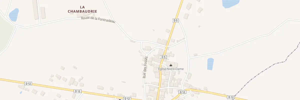 Plan du 9 Rue des Fossés à Plaisance