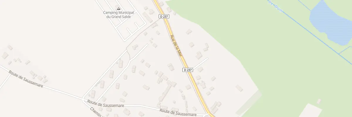 Plan du 283B Rue de la Mer à Saint-Aubin-sur-Mer