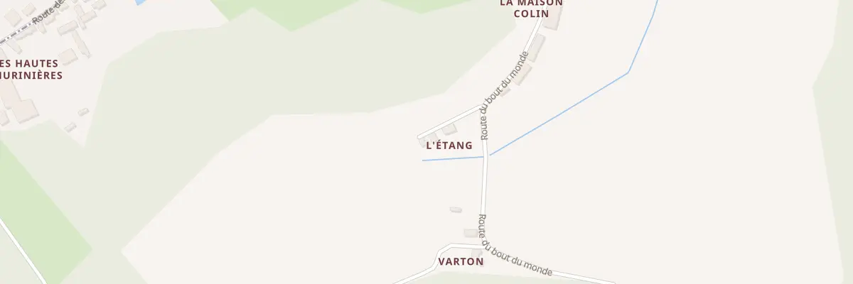Plan du 5 L’Etang à Boussay