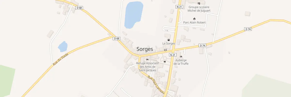 Plan du 19 Rue Jean Geneste à Sorges et Ligueux en Périgord