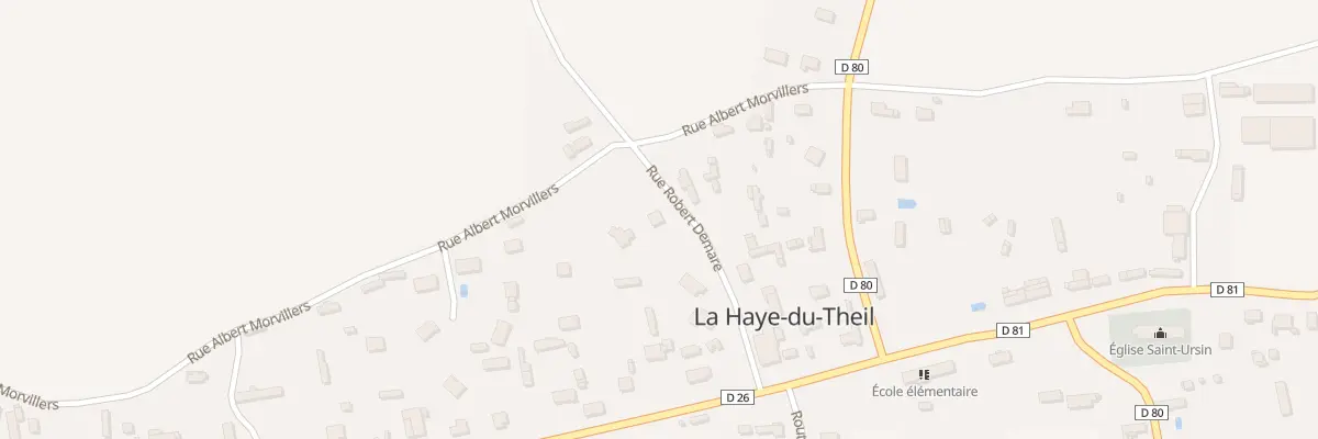 Plan du 9C Rue Robert Demare à La Haye-du-Theil
