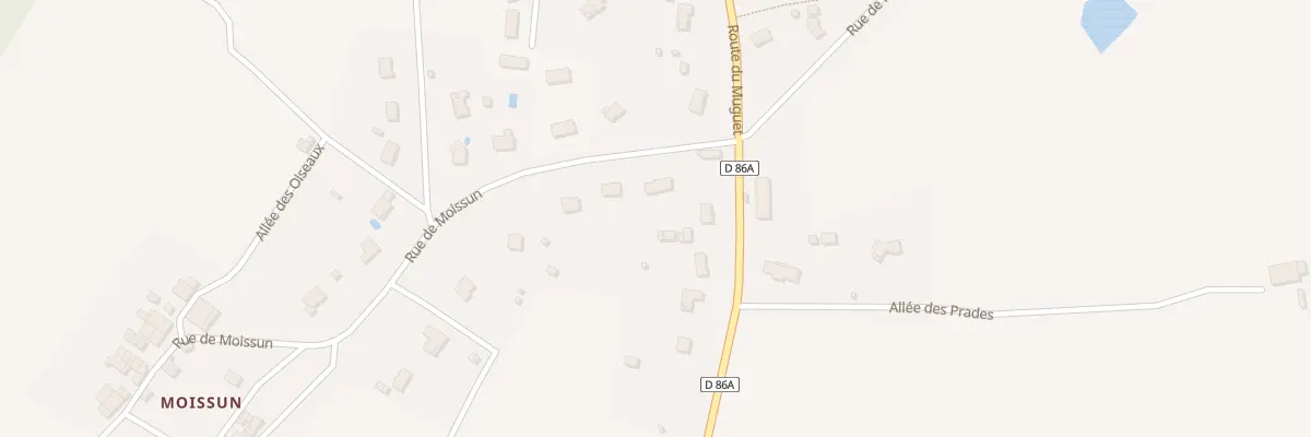 Plan du 27 Rue de Moissun à Chaillac-sur-Vienne