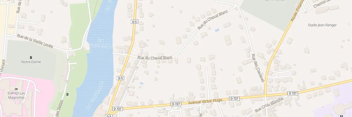 Plan du 16 Rue du Cheval Blanc à Montmorillon