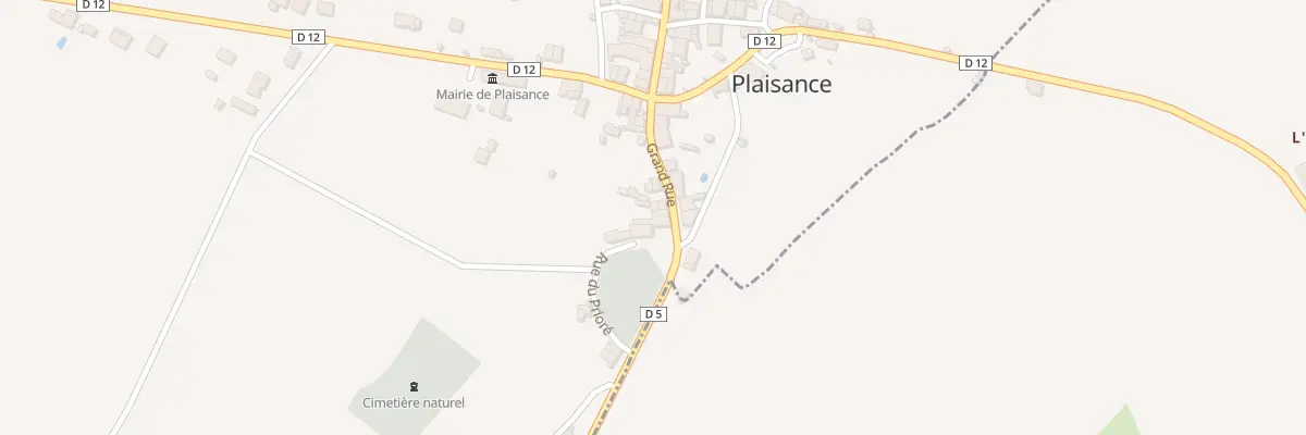 Plan du 26 Rue Grand Rue à Plaisance