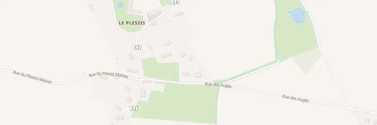 Plan du 7 Rue des Auges au Plessis-Sainte-Opportune