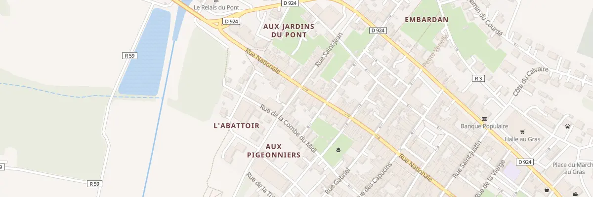 Plan du 6 Rue de la Gendarmerie à Gimont