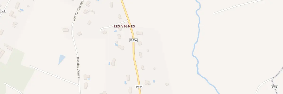 Plan du 31 Rte du Muguet à Chaillac-sur-Vienne
