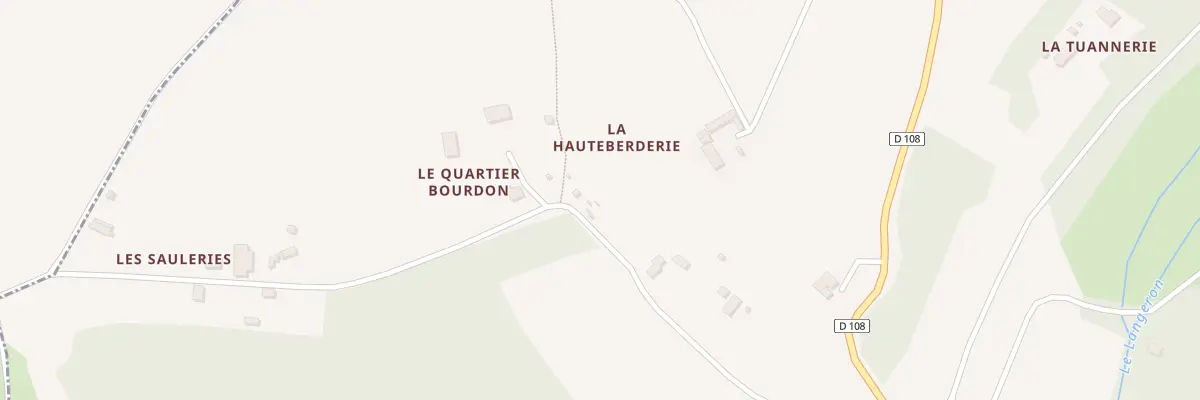 Plan du 6 Le Quartier Bourdon à Saint-Arnoult