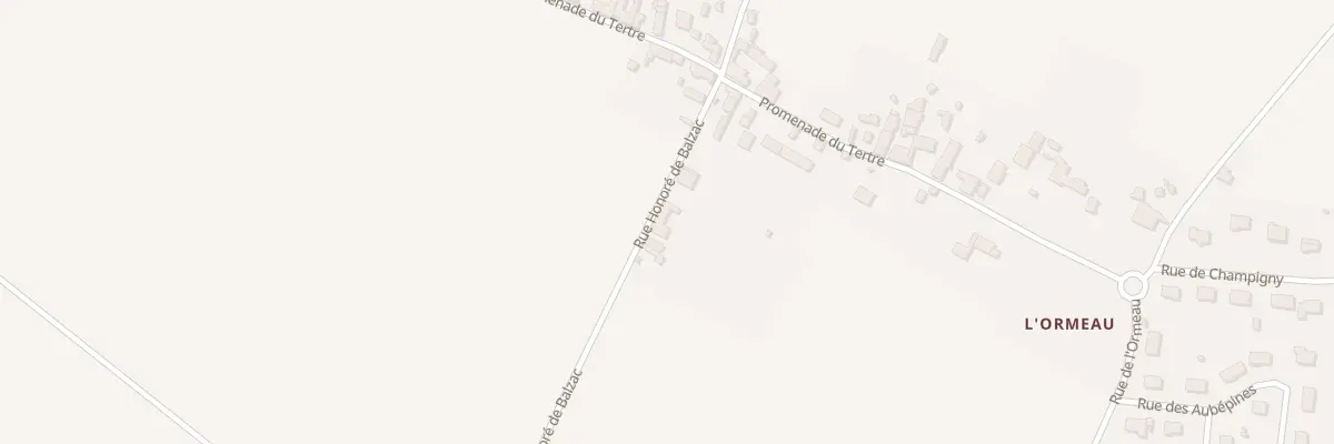 Plan du 52 Rue Balzac à Montoire-sur-le-Loir