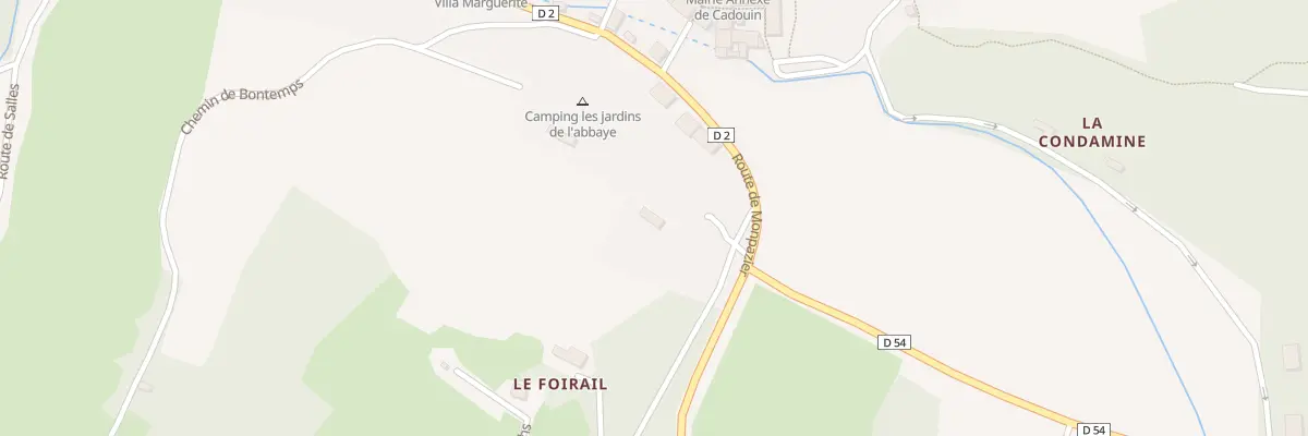 Plan du 143 Foirail au Buisson-de-Cadouin