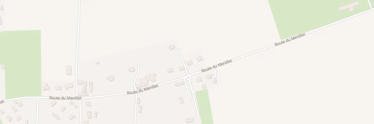 Plan du 585 Rte du Menillet à Ouville-l’Abbaye