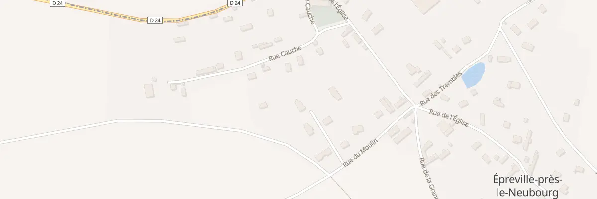 Plan du 12 Rue du Moulin à Épreville-près-le-Neubourg