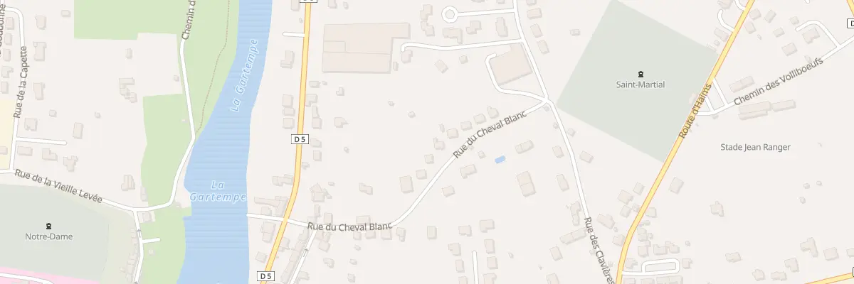 Plan du 19 Rue du Cheval Blanc à Montmorillon