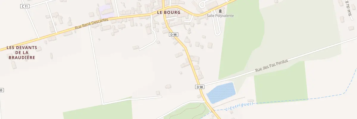 Plan du 8 Rue George Sand à Ciran