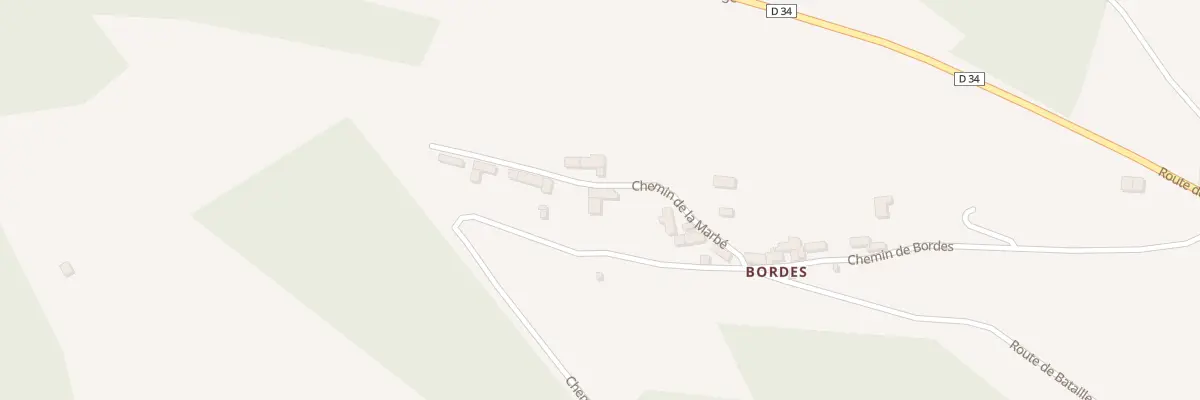 Plan du 146 Bordes à Chein-Dessus