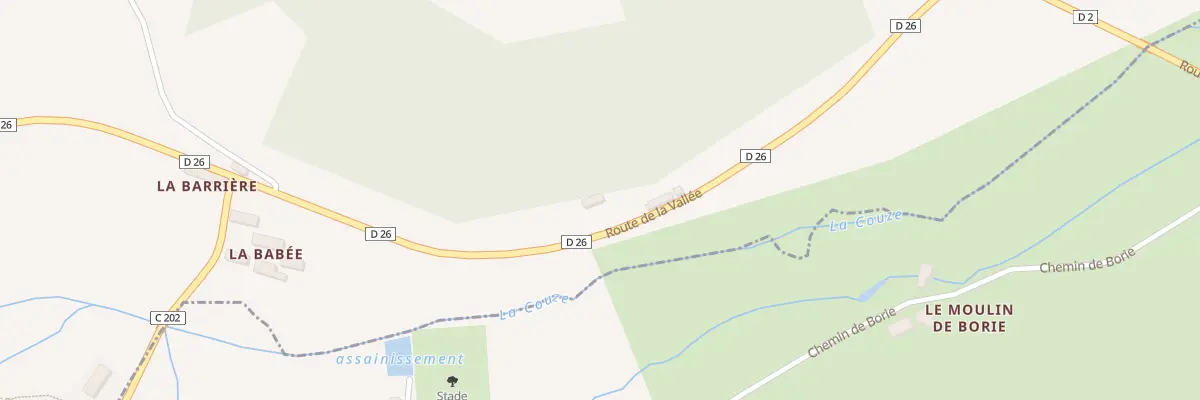 Plan du 84A Plaisance à Montferrand-du-Périgord