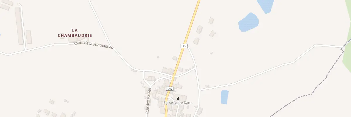 Plan du 3 Rte de Saulgé à Plaisance