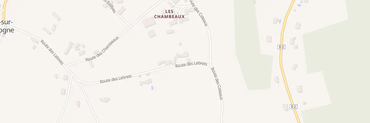 Plan du 121 Les Chambeaux à Alles-sur-Dordogne