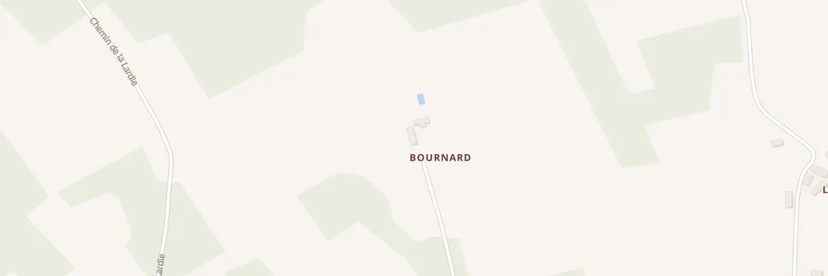 Plan du 400 Imp de Bournard à Bassillac et Auberoche