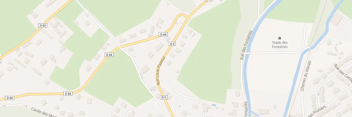 Plan du 638 Rue Louis Pasteur à Duclair