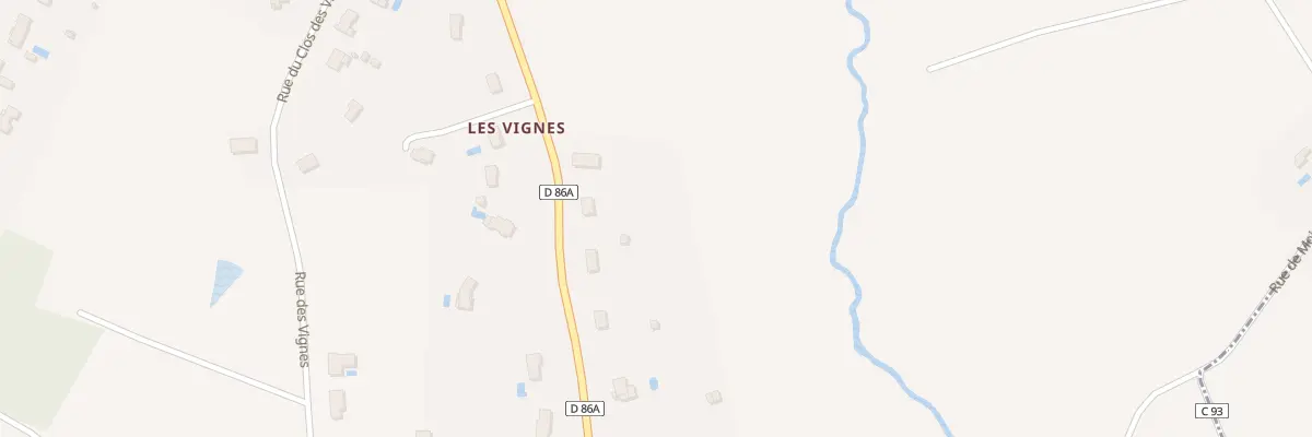 Plan du 29 Rte du Muguet à Chaillac-sur-Vienne