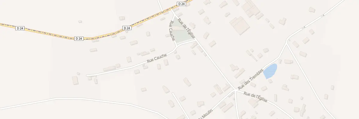 Plan du 1 Rue Cauche à Épreville-près-le-Neubourg