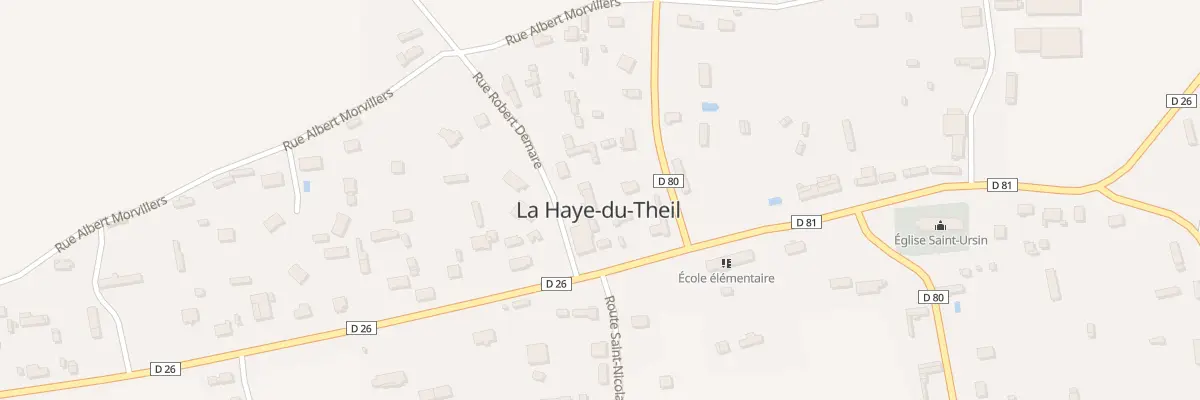 Plan du 51 Rte de Brionne à La Haye-du-Theil