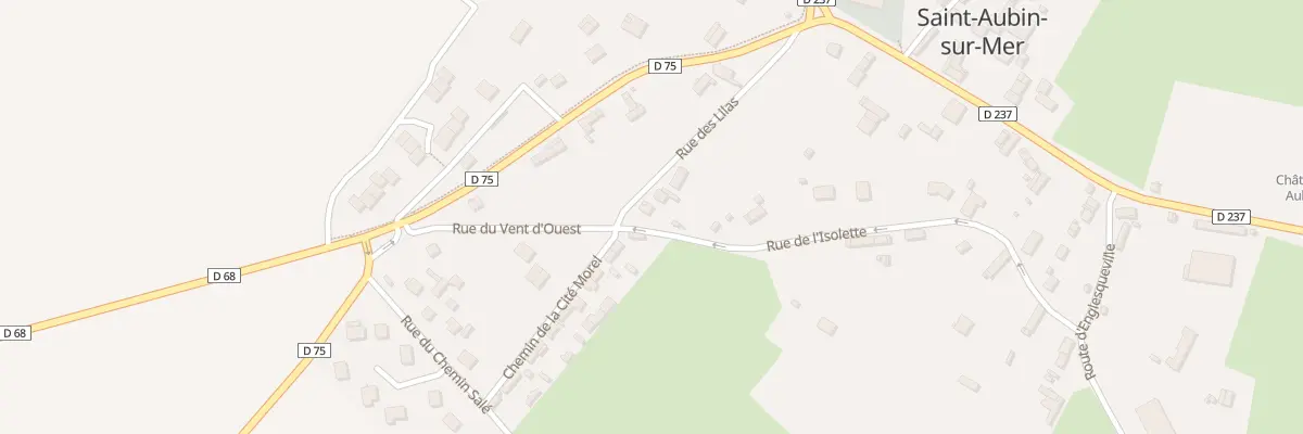 Plan du 175 Rue des Lilas à Saint-Aubin-sur-Mer
