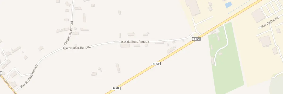 Plan du 9013 Rte d’Yvetot à Yerville