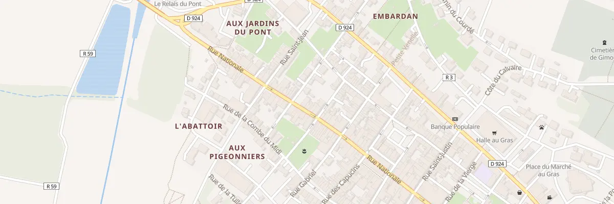 Plan du 39 Rue Nationale à Gimont