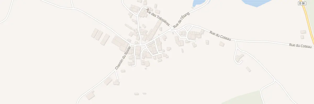 Plan du 3 Che de la Fontaine Villars à Brigueuil