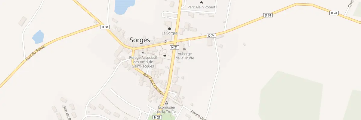 Plan du 10 Av Jean Chateaureynaud à Sorges et Ligueux en Périgord