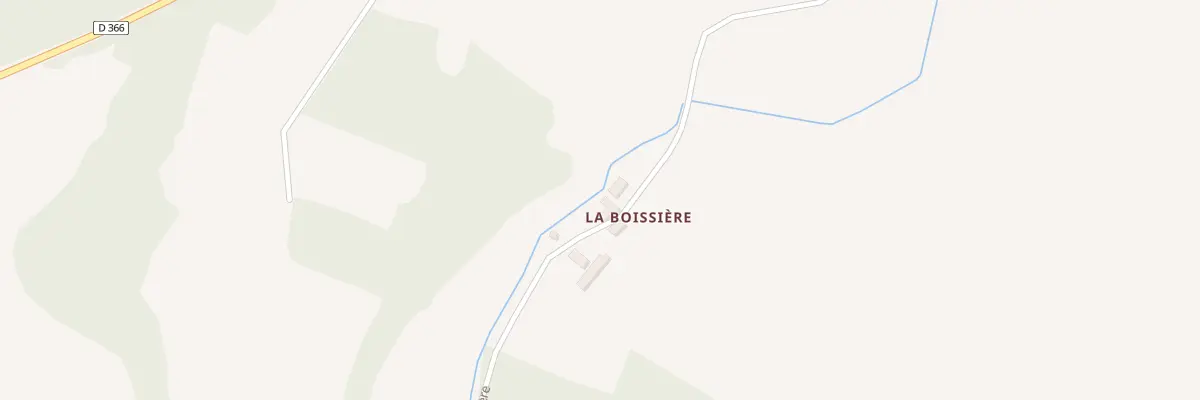 Plan du 1 La Boissiere à Chaumussay