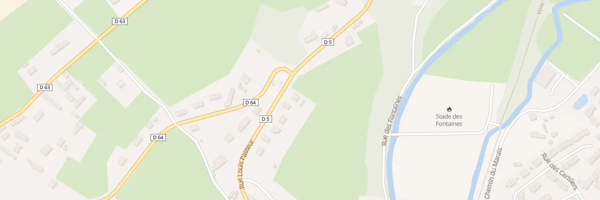 Plan du 720 Rue Louis Pasteur à Duclair