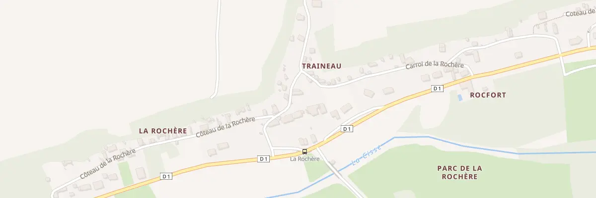 Plan du 116 Rue de la Rochère à Noizay