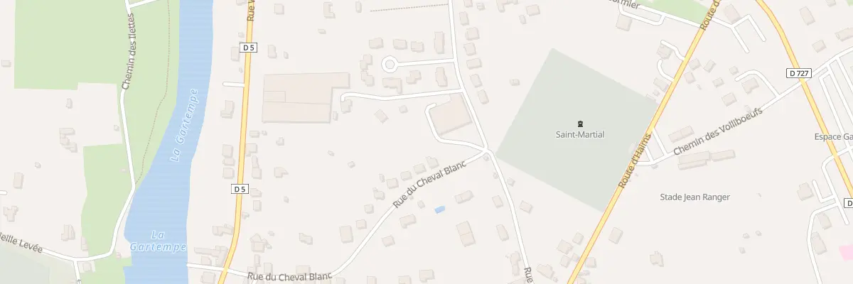 Plan du 29 Rue du Cheval Blanc à Montmorillon