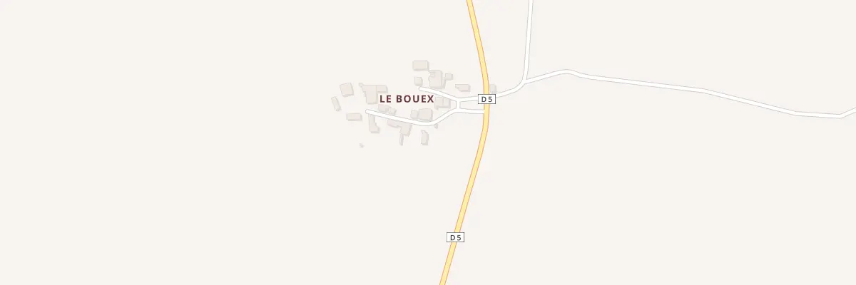 Plan du 1 Le Bouex à Nalliers