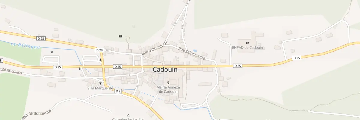 Plan du 47 Rue de la République au Buisson-de-Cadouin