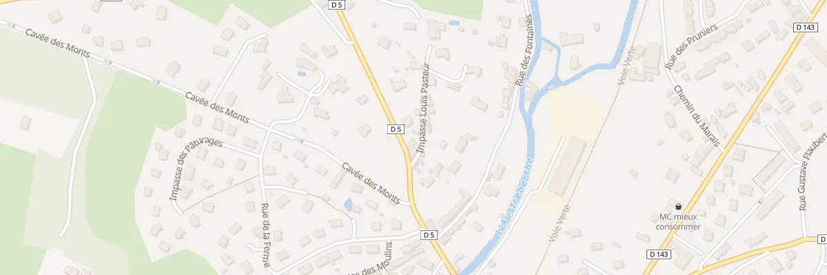 Plan du 338 Rue Louis Pasteur à Duclair