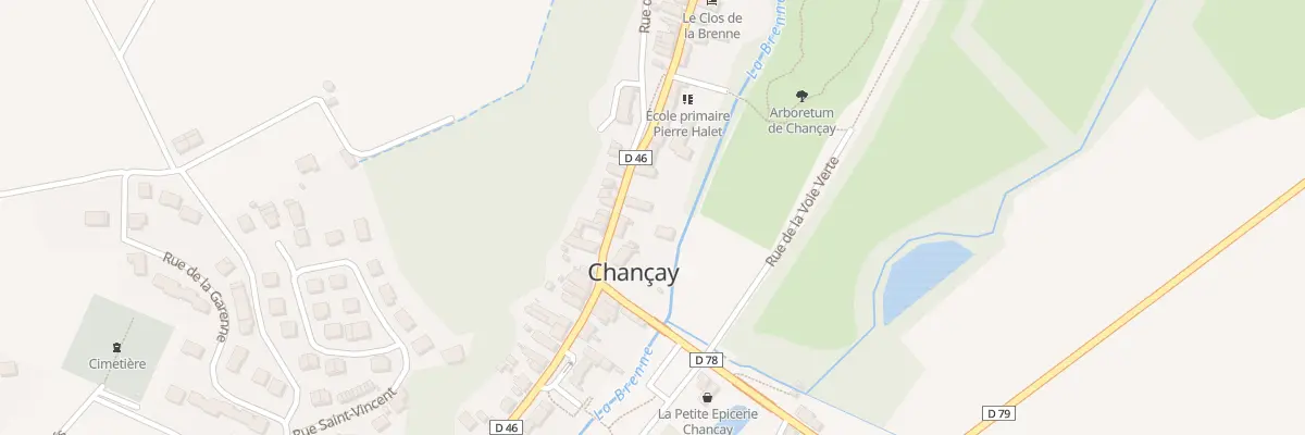 Plan du 7 Rue des Ecoles à Chançay