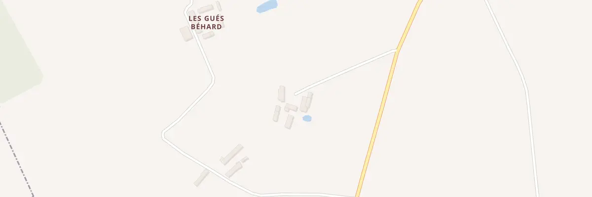 Plan du 2 Les Gues Behards à Boissy-lès-Perche