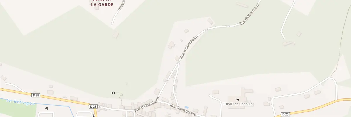 Plan du 1 Rue d’Obenheim au Buisson-de-Cadouin