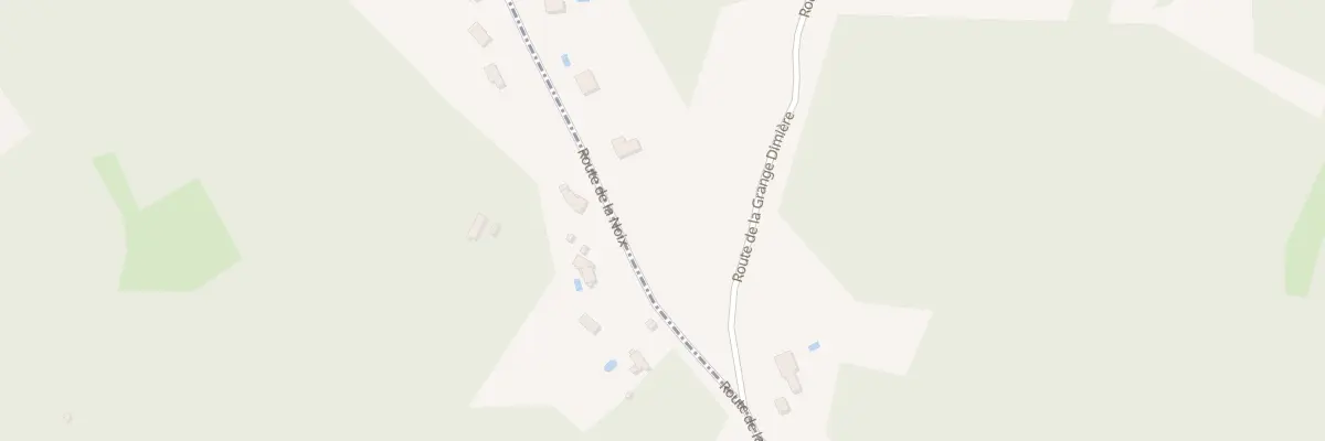 Plan du 1970 Rte de la Noix à Savignac-les-Églises