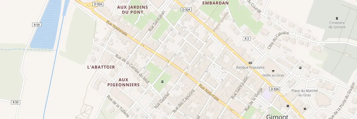 Plan du 53 Rue Nationale à Gimont