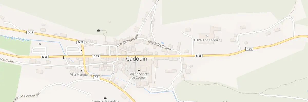 Plan du 48 Rue de la République au Buisson-de-Cadouin