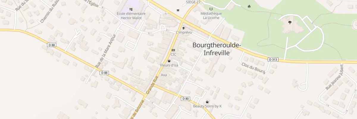 Plan du 21 Rue du Clos Saint Marc à Grand Bourgtheroulde