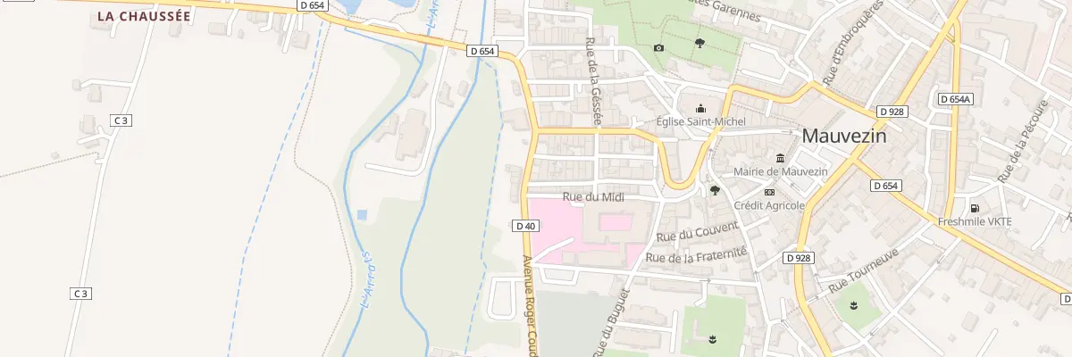 Plan du 17 Rue de la Concorde à Mauvezin