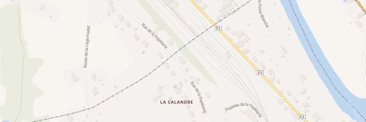 Plan du 31 Rue de la Papeterie à Saulgé